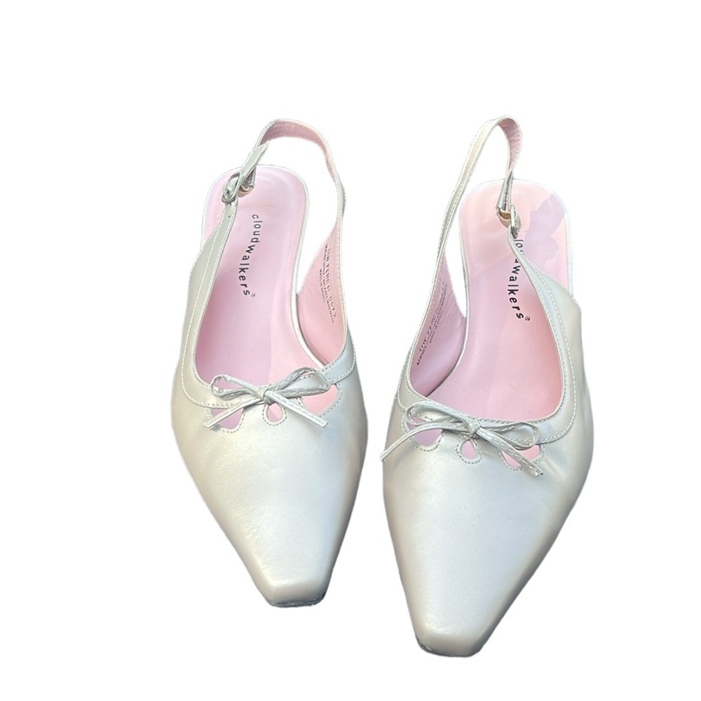 EUC Cloudwalkers Sling-Back Kitten Heels